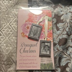 Bouquet Charms Silver Photo Frame Charms